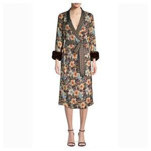 NWOT Le Superbe Revolve Hibiscus Robe Dress *Rihanna Favorite Size 4